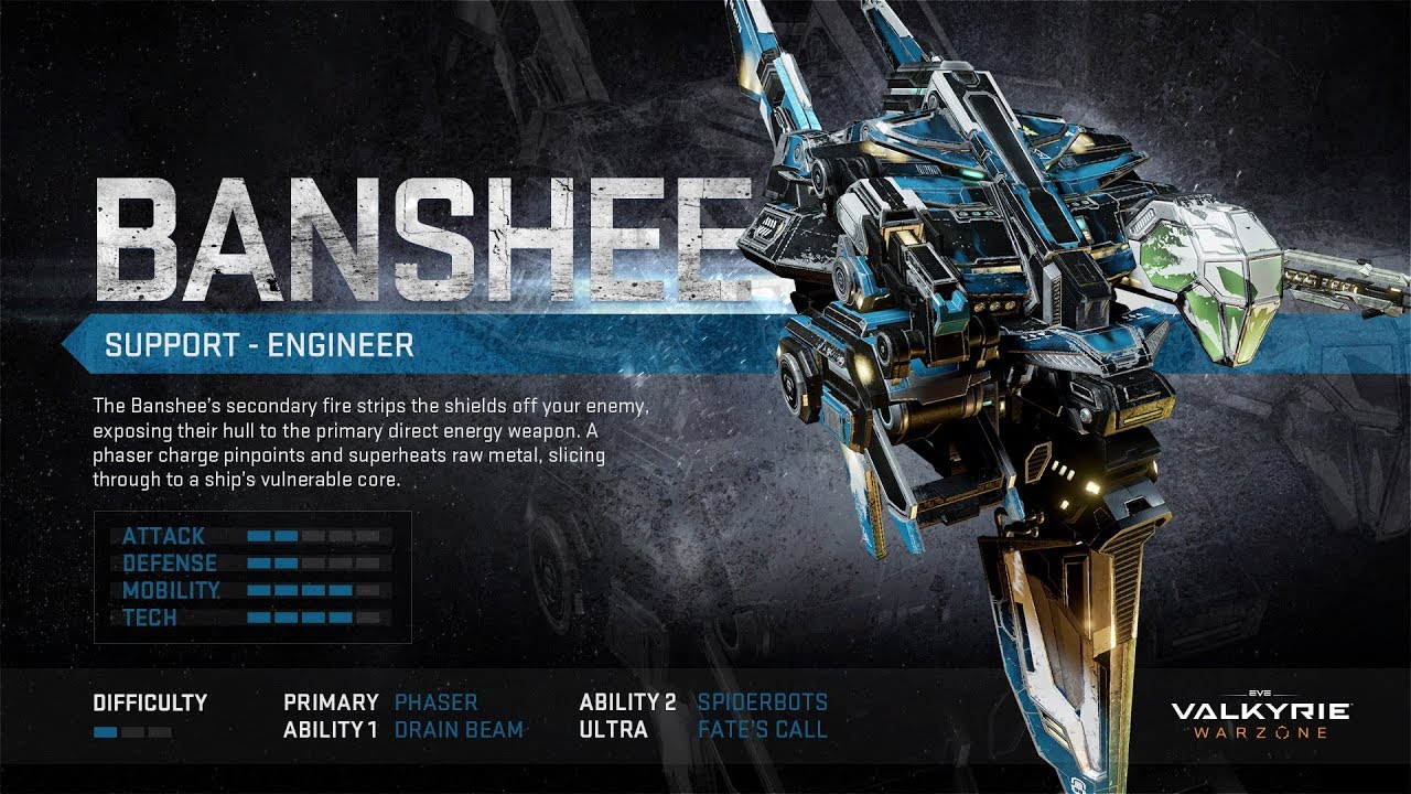 EVE: Valkyrie - Warzone | Support Class Ship Tutorial