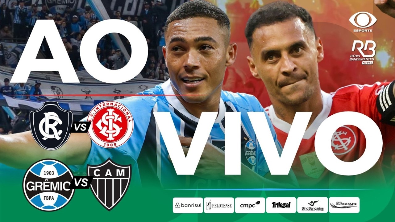 REMO 1X1 INTER | GR&Ecirc;MIO 2X1 ATL&Eacute;TICO-MG | BRASILEIR&Atilde;O | R&Aacute;DIO BANDEIRANTES POA (25/02/26)