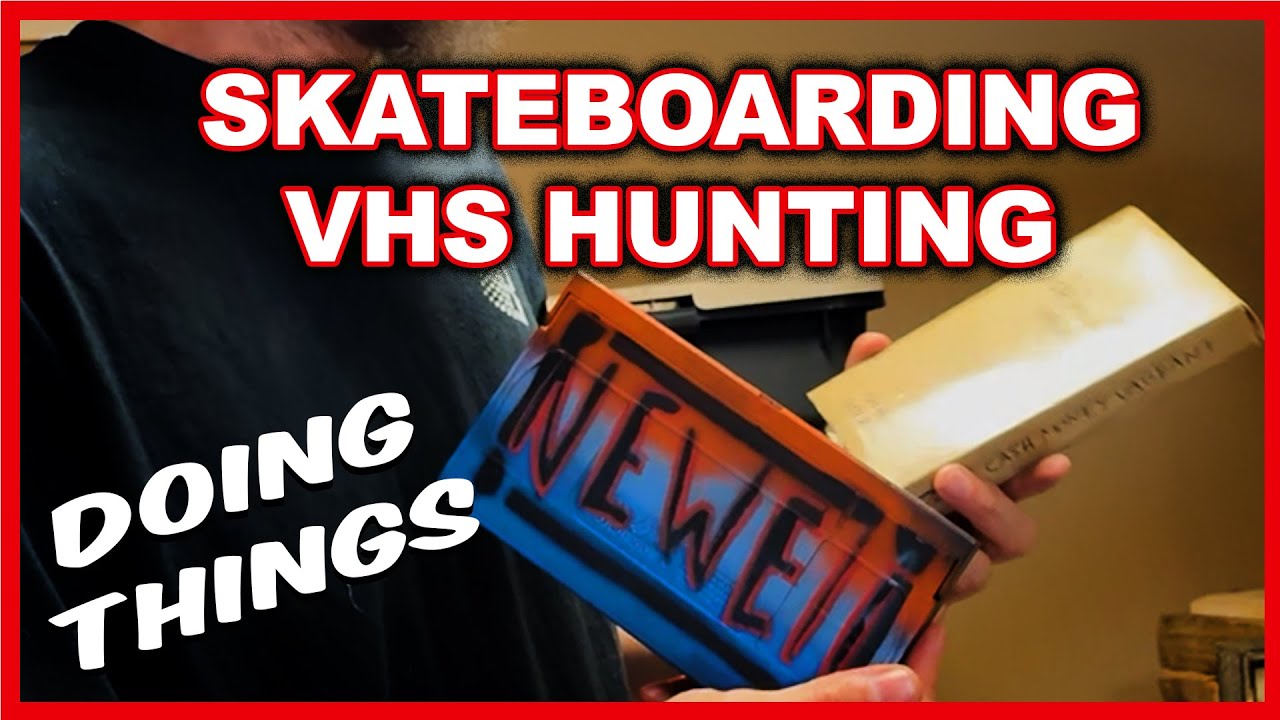 "Digging Up Rare Skate VHS + Steve’s Grail Find 🎥🔥"