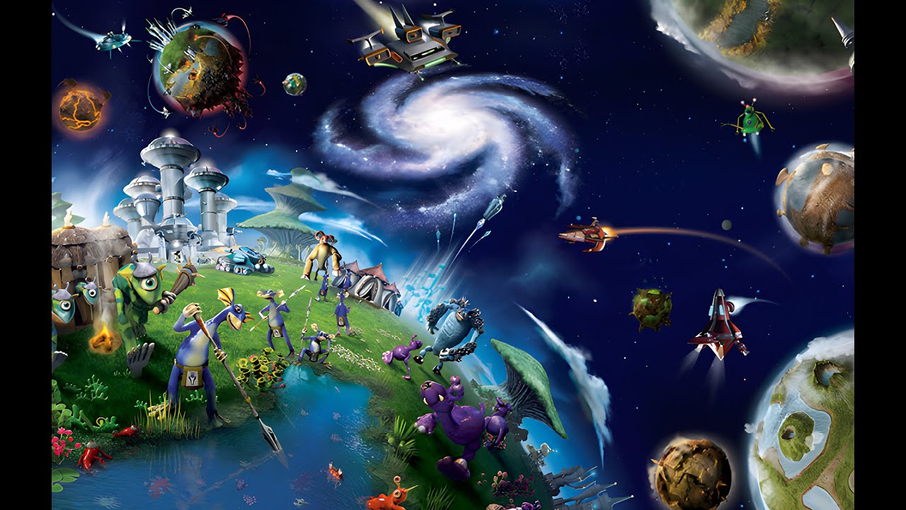 Febuary, 2008 SPORE Prerelease. Playing around.
