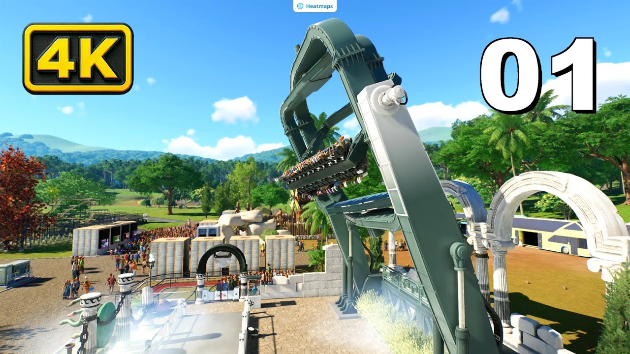 Planet Coaster 2 Gameplay 4K (No Commentary)