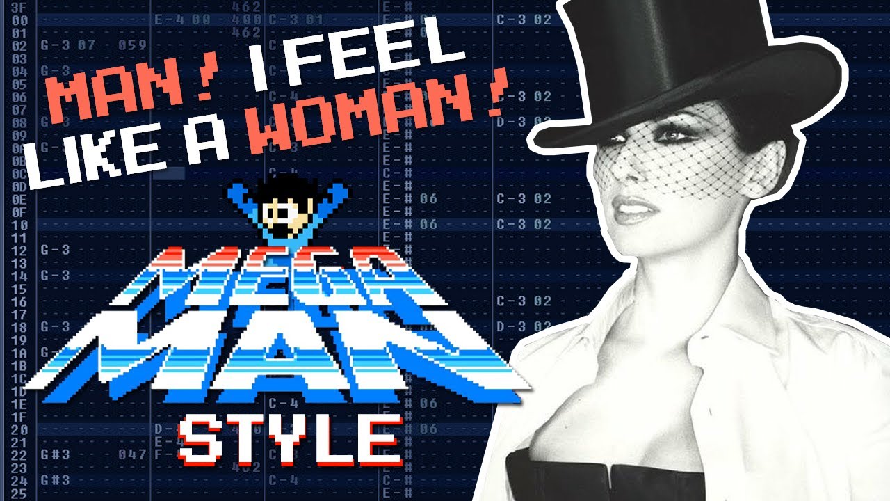 Man! I Feel Like a Woman!, Twain - Mega Man Style 8-Bit Remix