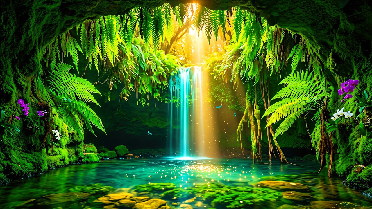 (Без рекламы) Весенняя терапия 🌸 Успокаивающая музыка для расслабления нервной системы и восстано...