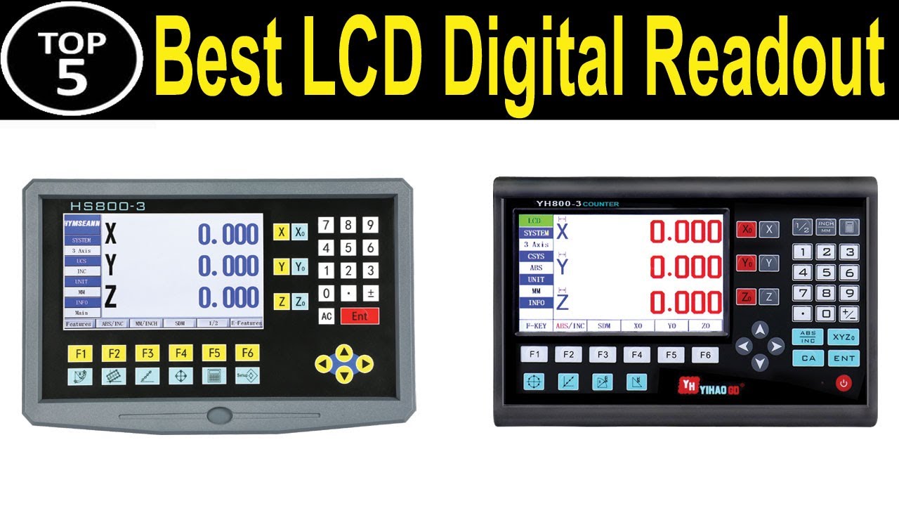 TOP 5 BEST LCD Digital Readout Review 2023