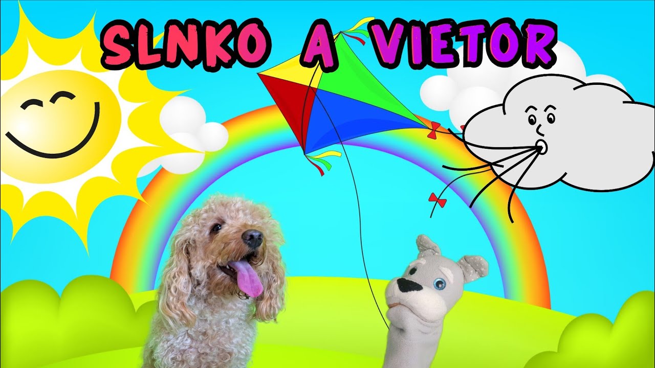 Slnko a vietor - poučná rozprávka pre deti - Kiki a Ciki