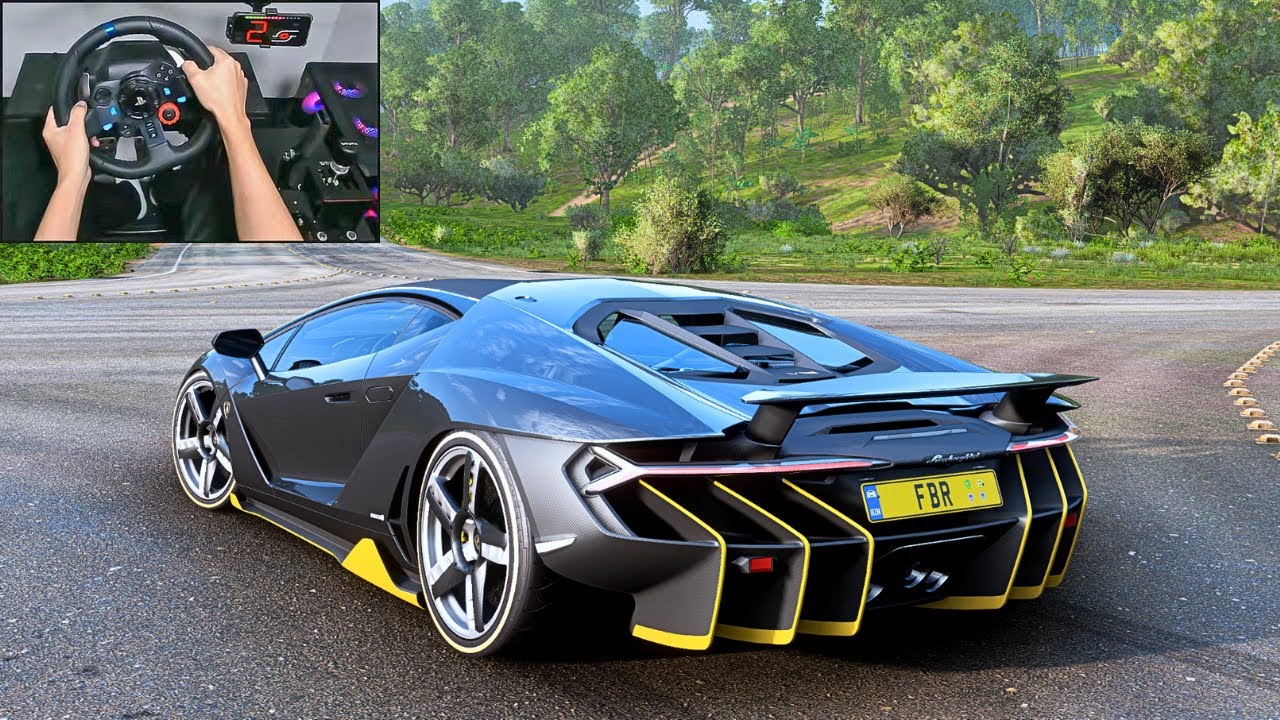 Lamborghini Centenario LP 770-4 V12 | Forza Horizon 5 | Logitech G29