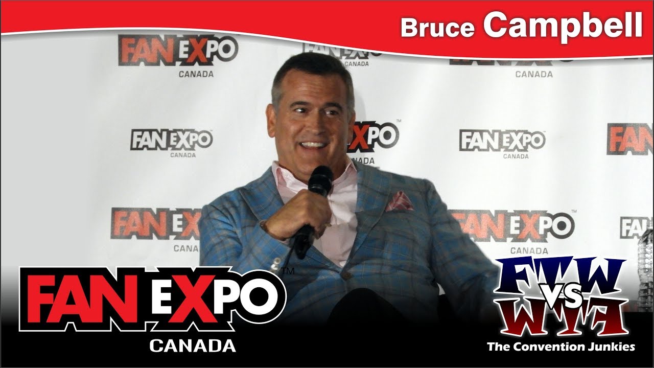 Bruce Campbell (Ash / The Evil Dead) FAN eXpo Canada 2017 Q&A Panel