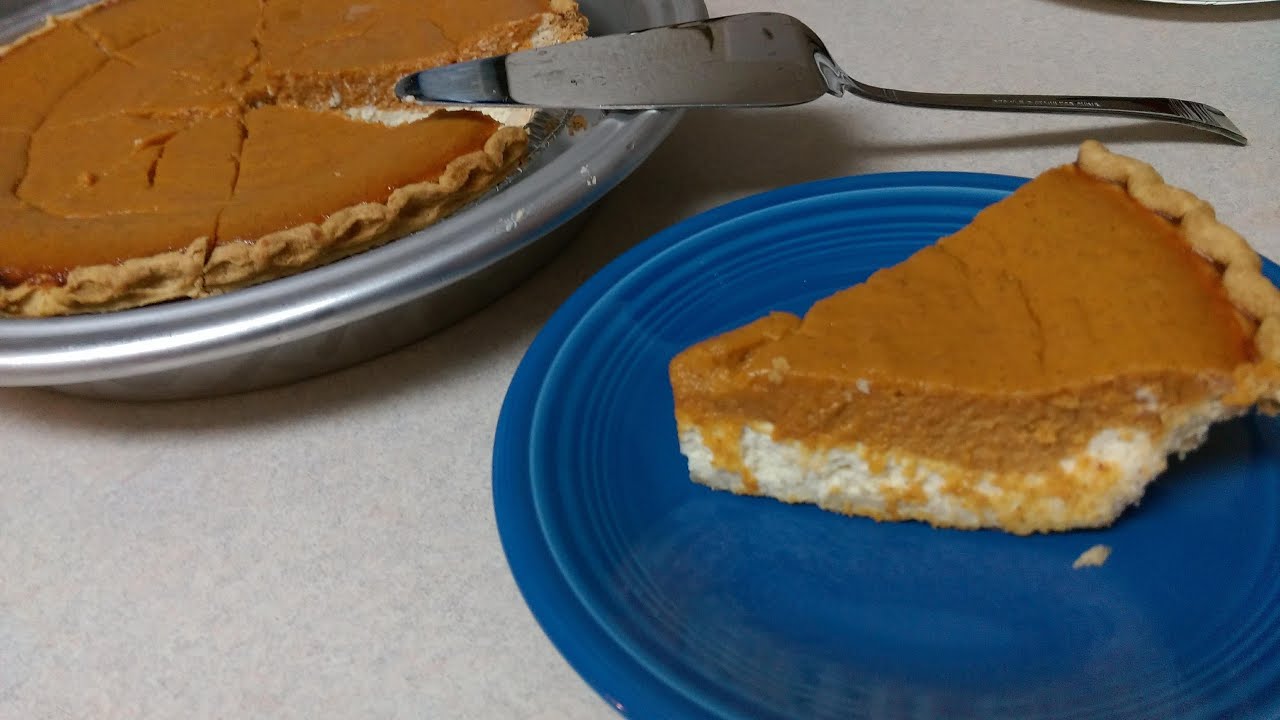 Pumpkin and Cheesecake Pie