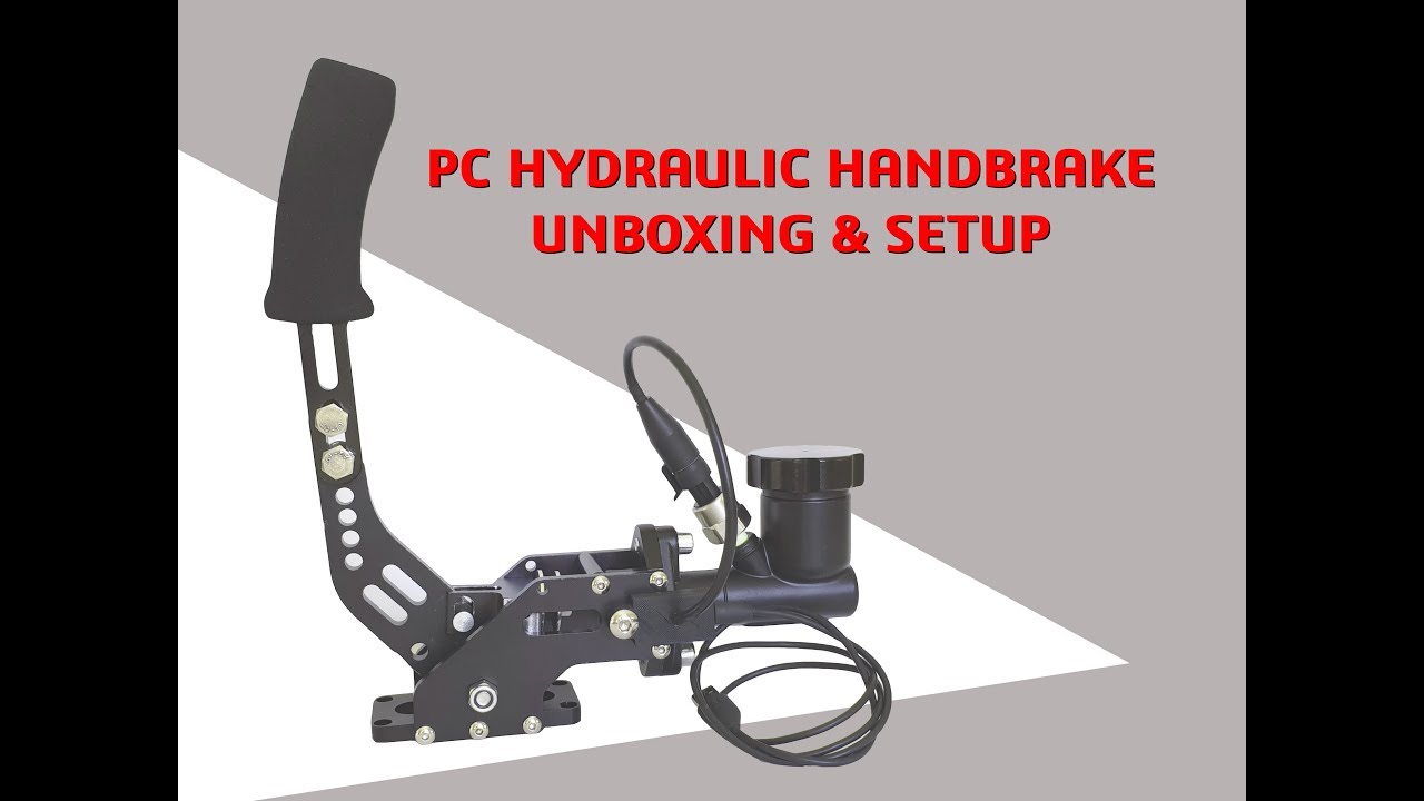 PC Hydraulic Handbrake unboxing & setup