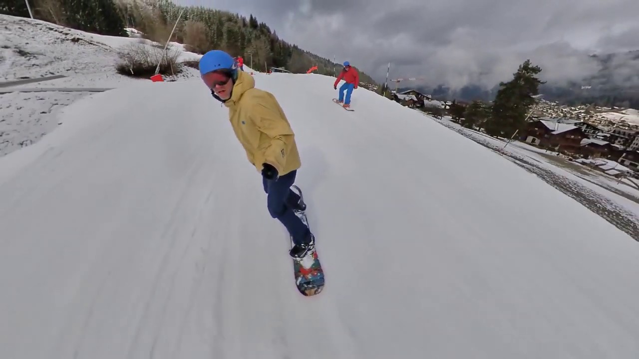 Morzine - Video 1 - Piste B (Pleney lift)