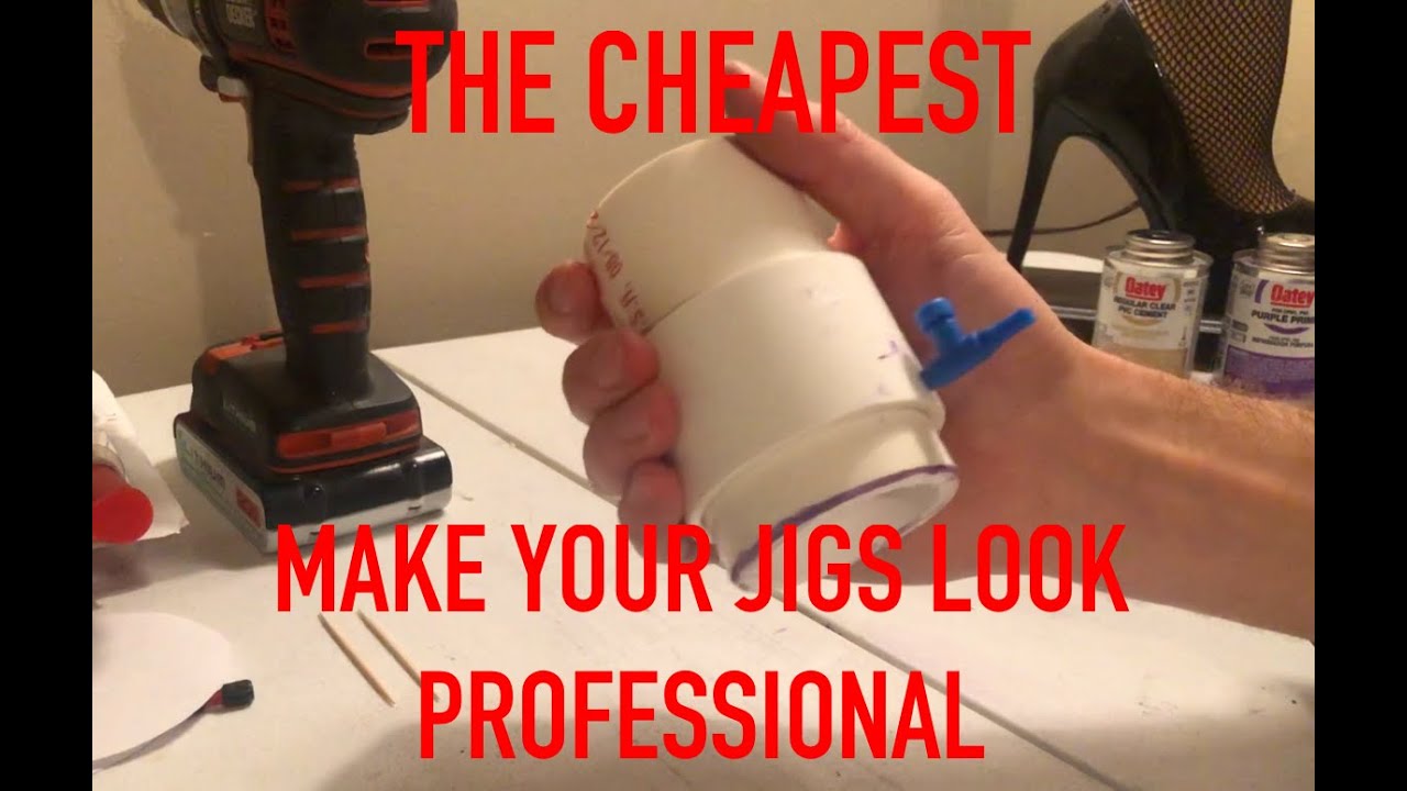 How To Make A Fluid Bed (Cheap Way to Get A Professional Look To Fishing Jigs with Powder Paint)