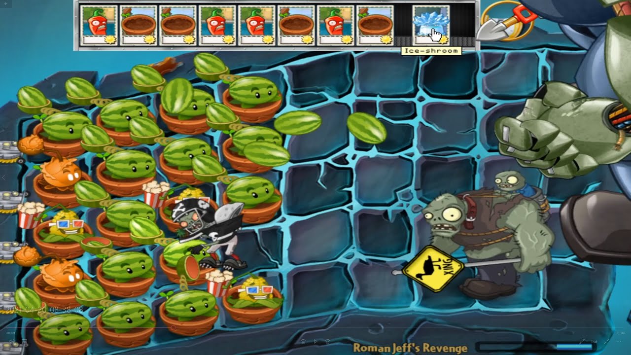 Plants vs Zombies Mod Delta V2.5(By AniqNazmie) #1 - Roman jeff's Revenge