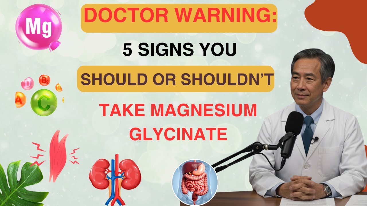 Doctor Warning: 5 Signs You Should or Shouldn’t Take Magnesium Glycinate