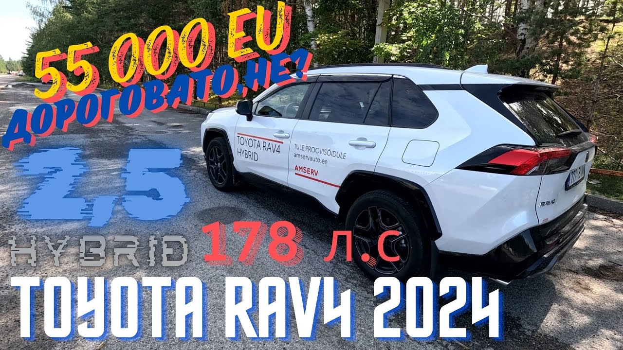 Toyota Rav 4 Hybrid.Мой взгляд на гибрид часть №1.