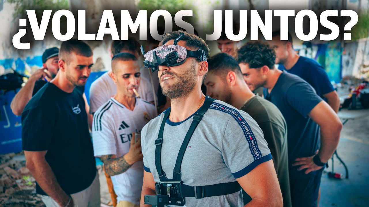 ESTO es lo que PASA cuando JUNTAS a varios Pilotos FPV