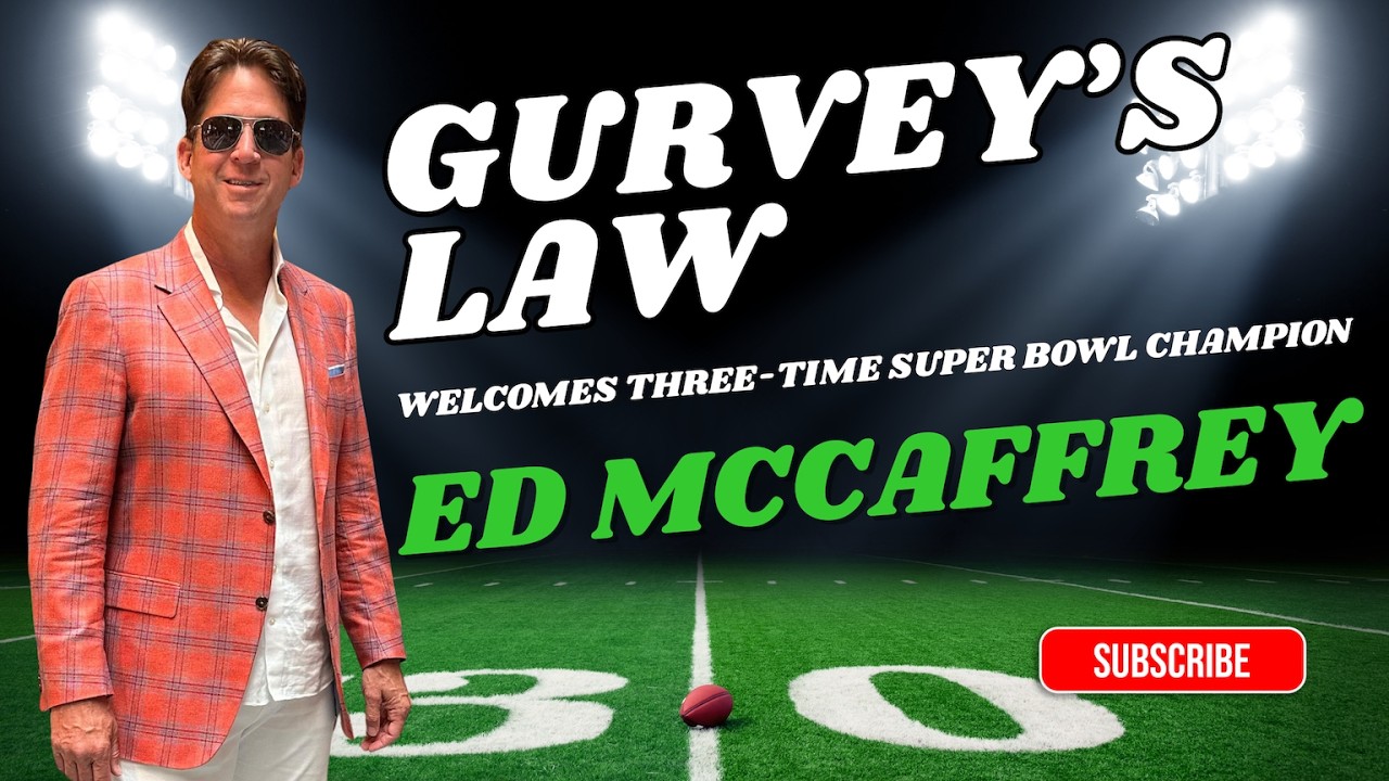 Three time Super Bowl Champion Ed McCaffrey