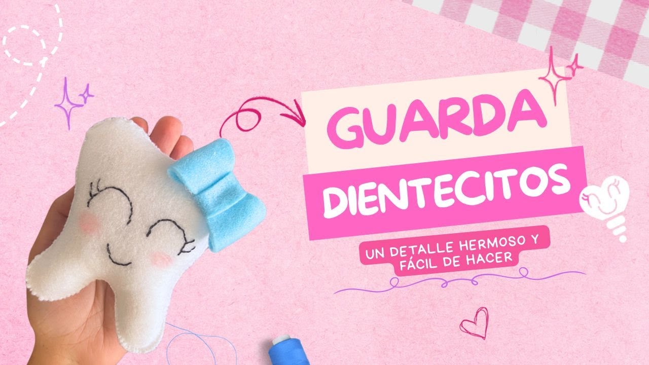 ¡FÁCIL Y PRÁCTICO DE HACER! 🦷🪡 ¡Increíbles guarda dientecitos!