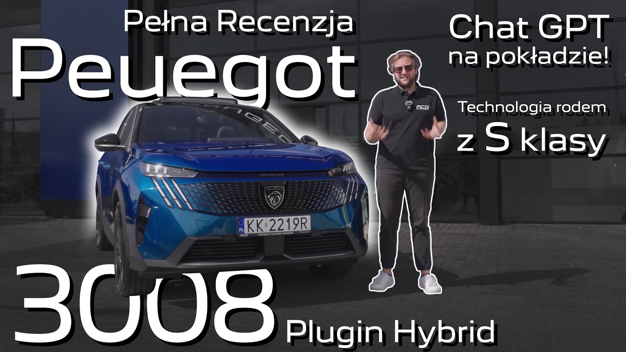Nowy Peugeot 3008 PHEV &ndash; przyszłość SUV-&oacute;w z AI i luksusem S Klasy! I Testujemy w Golemo