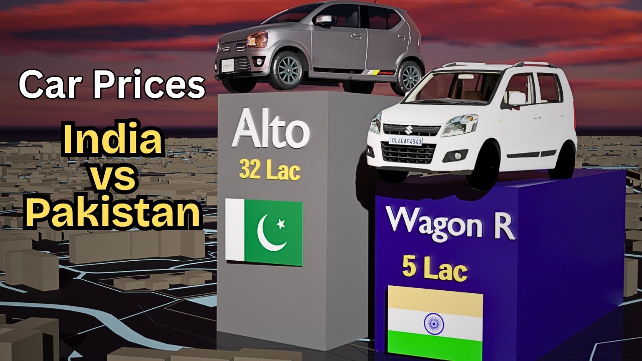 INDIA vs PAKISTAN | Car Price Comparison 2025