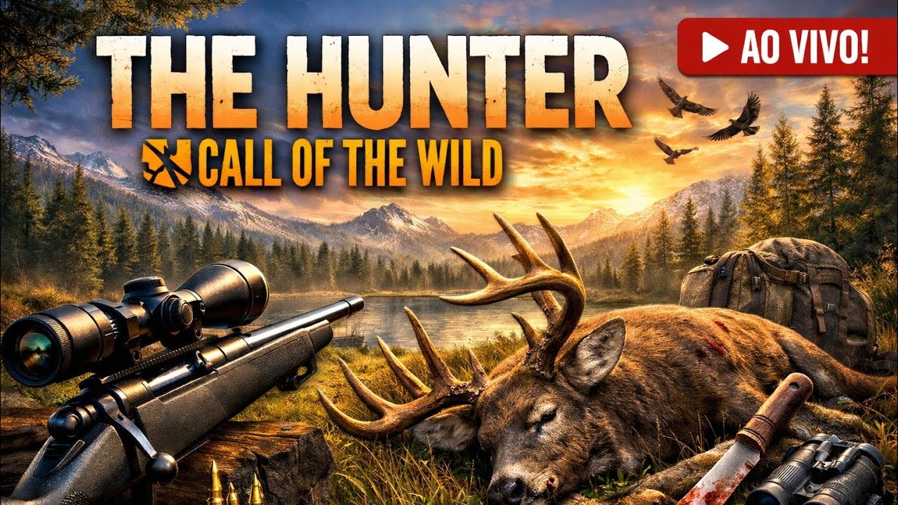 Uma caçada calma pra começar o dia | The Hunter AO VIVO