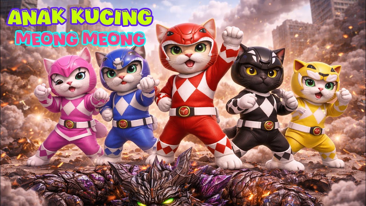 Lagu Anak Anak Kucing Meong.. Meong.. | Kitten Song 