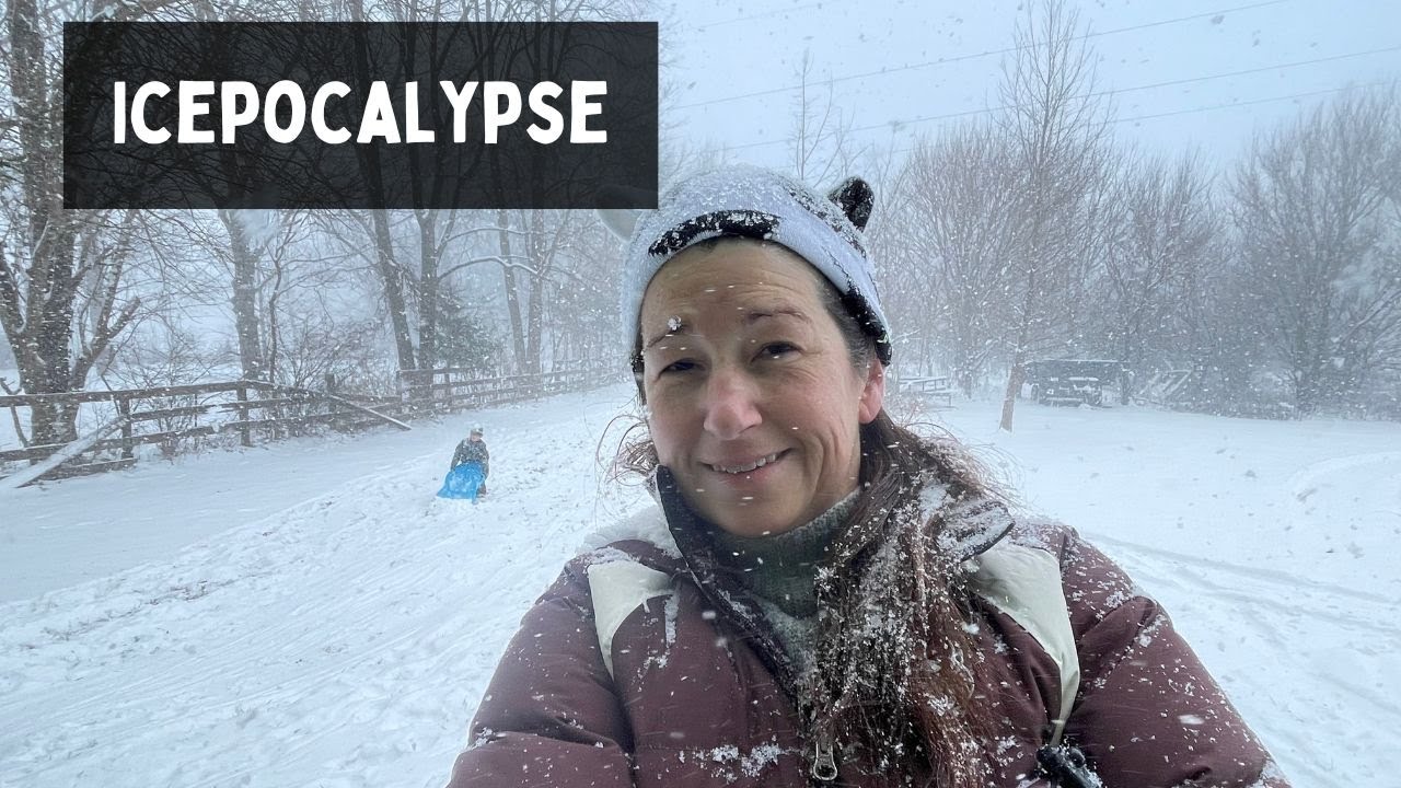Icepocalypse Snowmageddon 2025 - Winter Storm Blair | Homestead VLOG