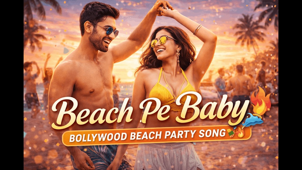 Beach Pe Baby 🌊🔥 | Bollywood Beach Party Song | Summer Dance Anthem