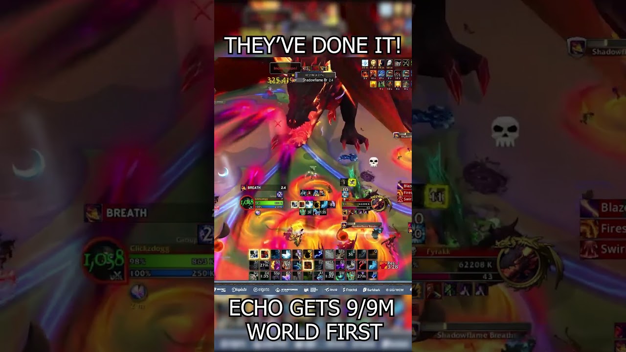ECHO WORLD FIRST FYRAKK | 9/9M AMIRDRASSIL | LIQUID LOSSES #worldofwarcraftdragonflight #worldfirst