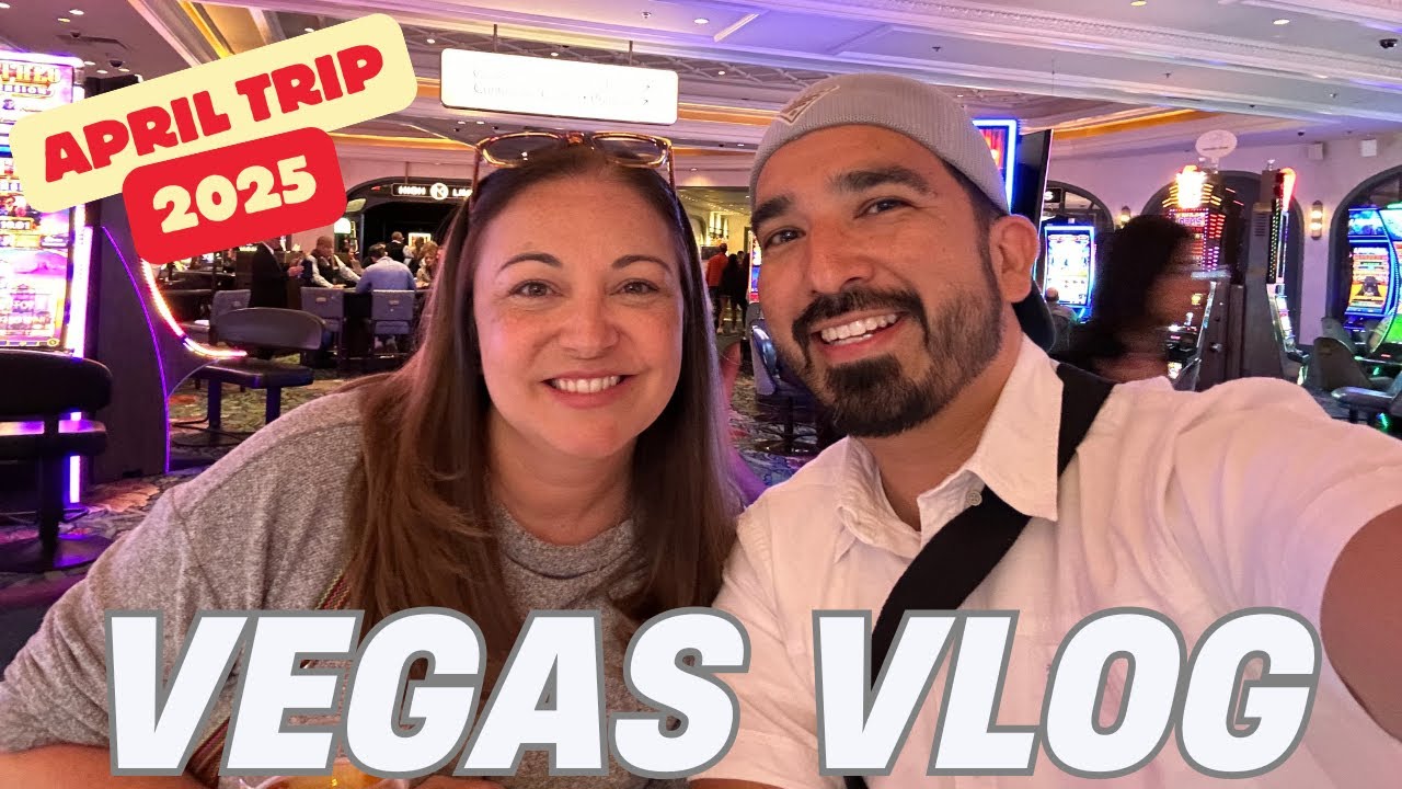 Vegas Day 1 | Delayed Flight | New Slots | Mama Rabbit | 90’s Dancing