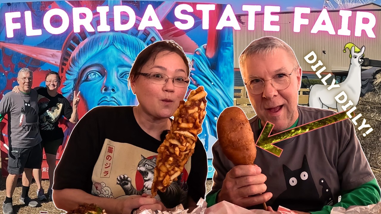 Florida State Fair - Tampa, Florida - February 2026 | Eat With Us!