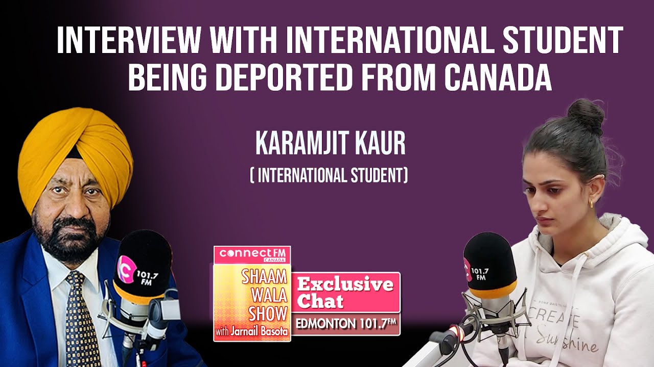 Interview of International Student Being Deported from Canada.