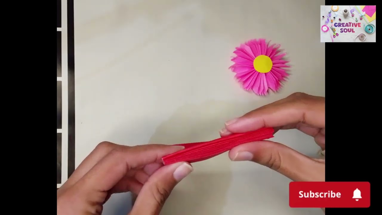 How to make a paper sunflower | Paper flower for kids | Origami paper sunflower 