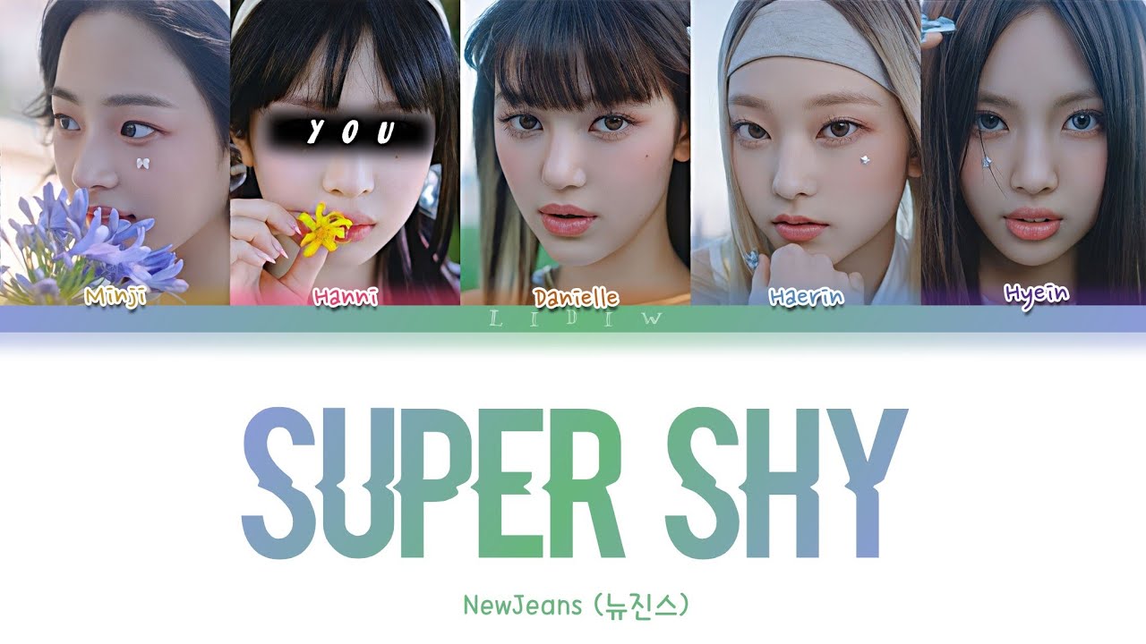 NewJeans || Super Shy but you are Hanni (Color Coded Lyrics Karaoke)