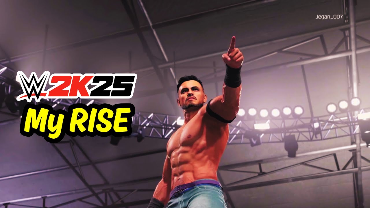 WWE 2K25 MyRise Gameplay Walkthrough FULL GAME - No Commentary