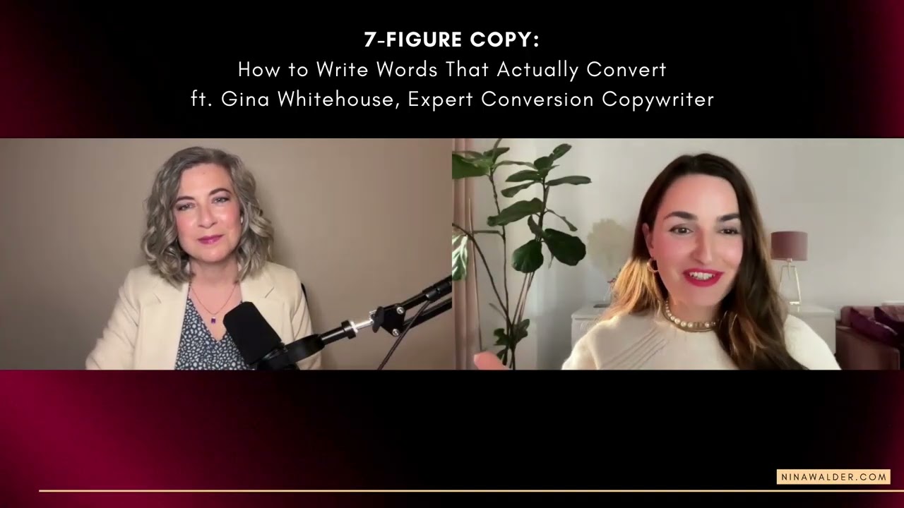 7-FIGURE COPY: Why AI Can't Write Words That Convert with Gina Whitehouse