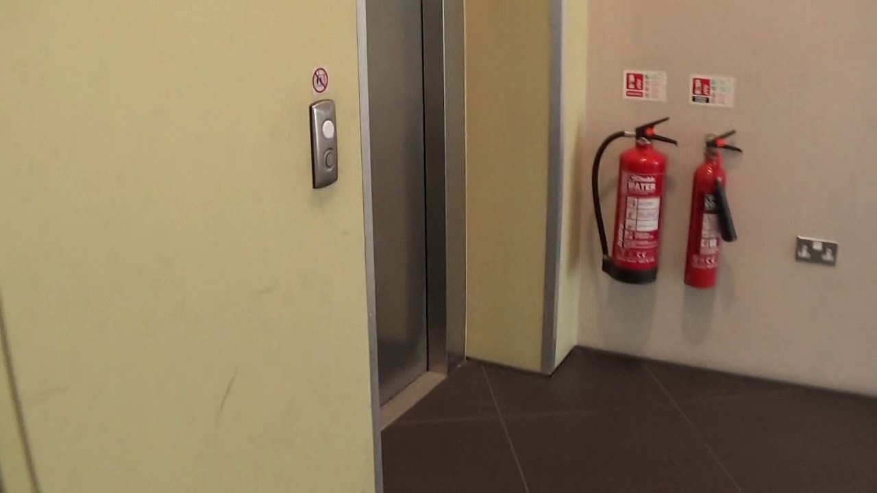 Kone EcoDisc Elevator At The Newry Train Station