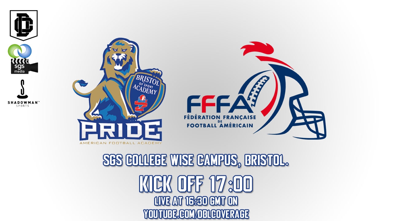 LIVE International American Football - Bristol Academy vs French Academy
