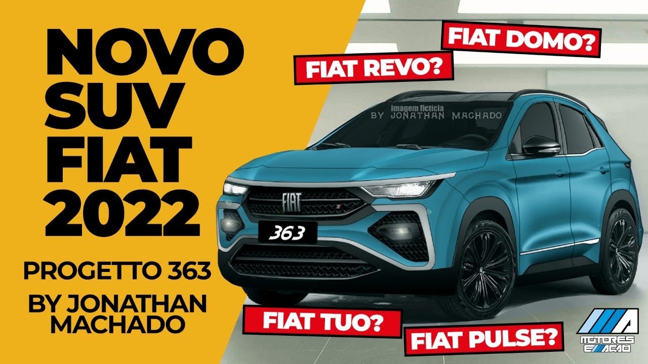Novo SUV Fiat 363 | Proje&ccedil;&otilde;es Jonathan Machado | Projeto 363 | motoreseacao