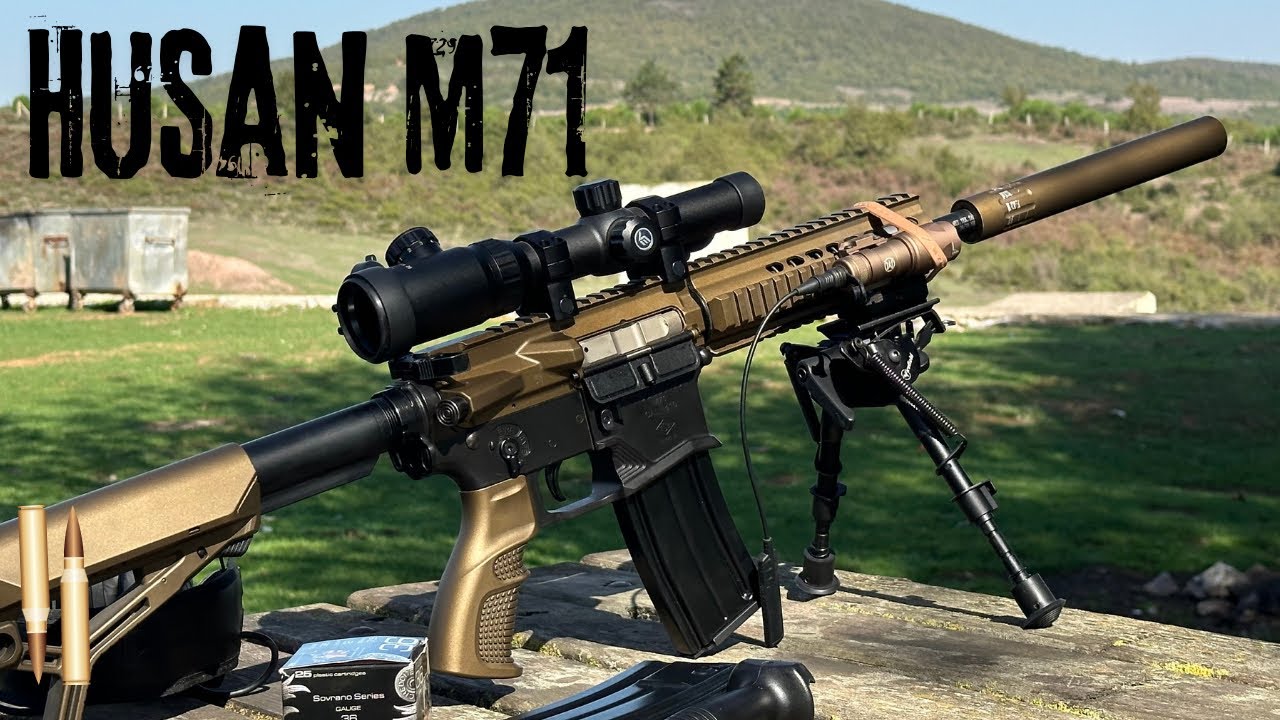 Husan Arms M-71 410ga Ar-15 I Mka1919 M71 410ga/556 Tactıcal Rifle Shooting