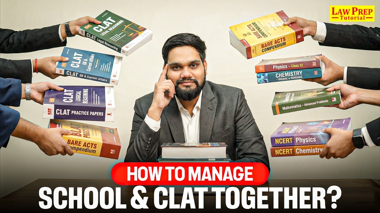 How to Manage CLAT 2027 Preparation with School? | CLAT 2027 Daily Timetable & Strategy