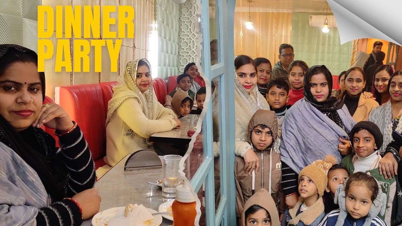 Gudia Bua Ke Saath Dinner Party in RK PALACE