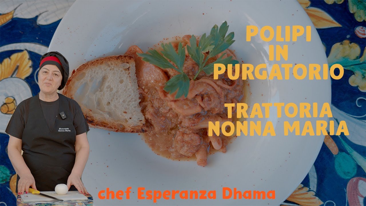 POLIPETTI IN PURGATORIO al Ristorante Nonna Maria di Termoli (CB)