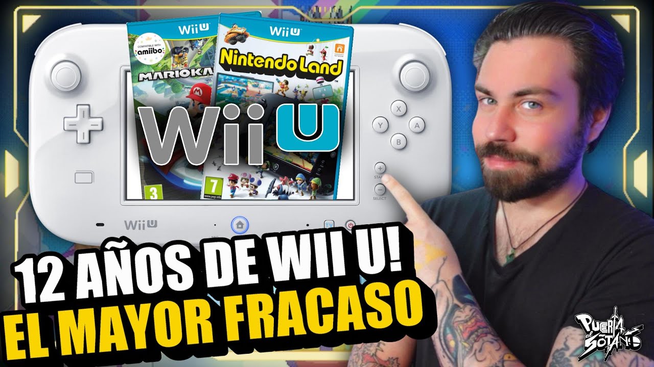 Wii U: EL MAYOR FRACASO DE NINTENDO cumple 12 AÑOS! Por esto era TAN ESPECIAL!