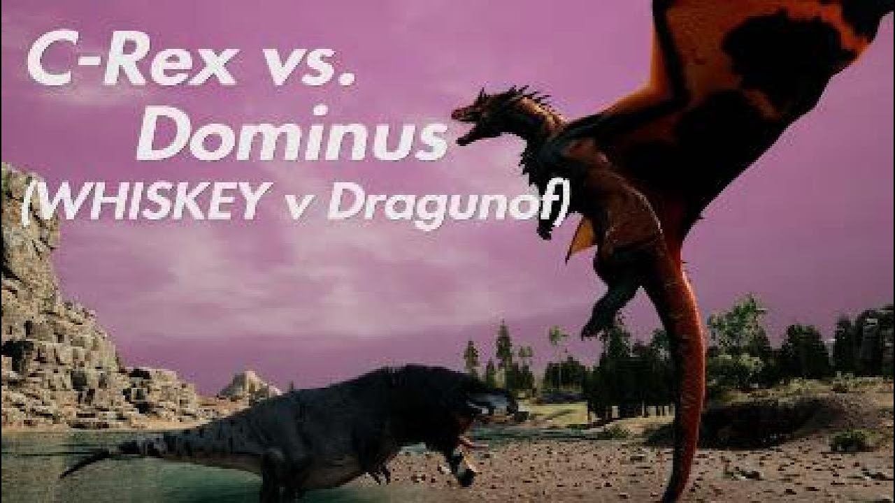 C-Rex vs Dominus (WHISKEYR1VER vs Dragunof) | Path of Titans