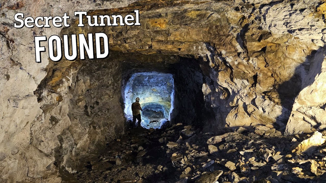 Discovering 100 Year Old Machinery Inside Peculiar Tunnel
