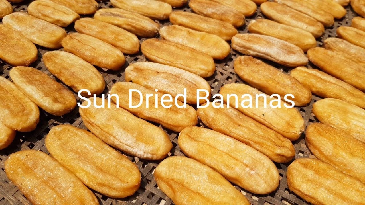 กล้วยตากแสงอาทิตย์ของคุณยาย Sun  dried Banana | SUNWA (ซันวา)