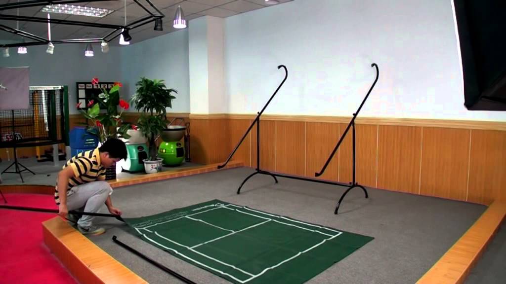 XK Tennis Rebounder Installation