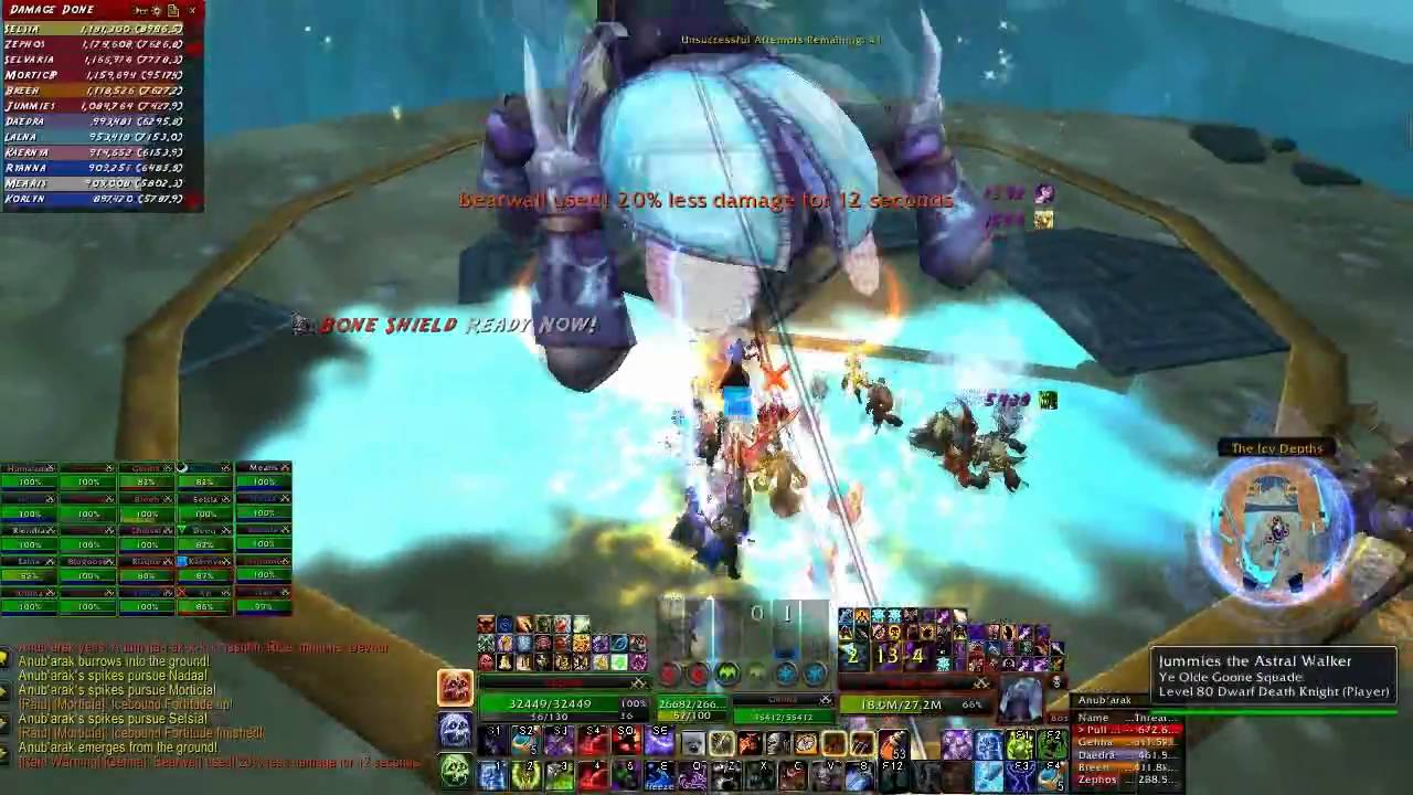 Warcraft - How To: Anub'arak 25 Heroic [Trial of the Grand Crusader]
