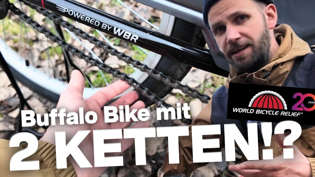 2 Ketten?! Das neue BUFFALO Bike von World Bicycle Relief!
