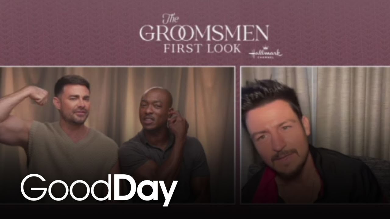 Stars of Hallmark’s “The Groomsmen” talk about the fun three-part series